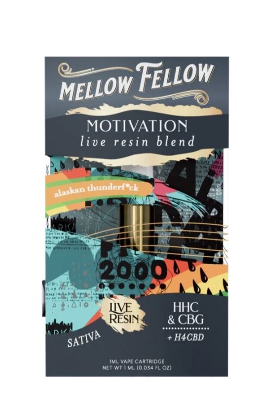 Mellow Fellow 1g Cart, Flavor: Motivation