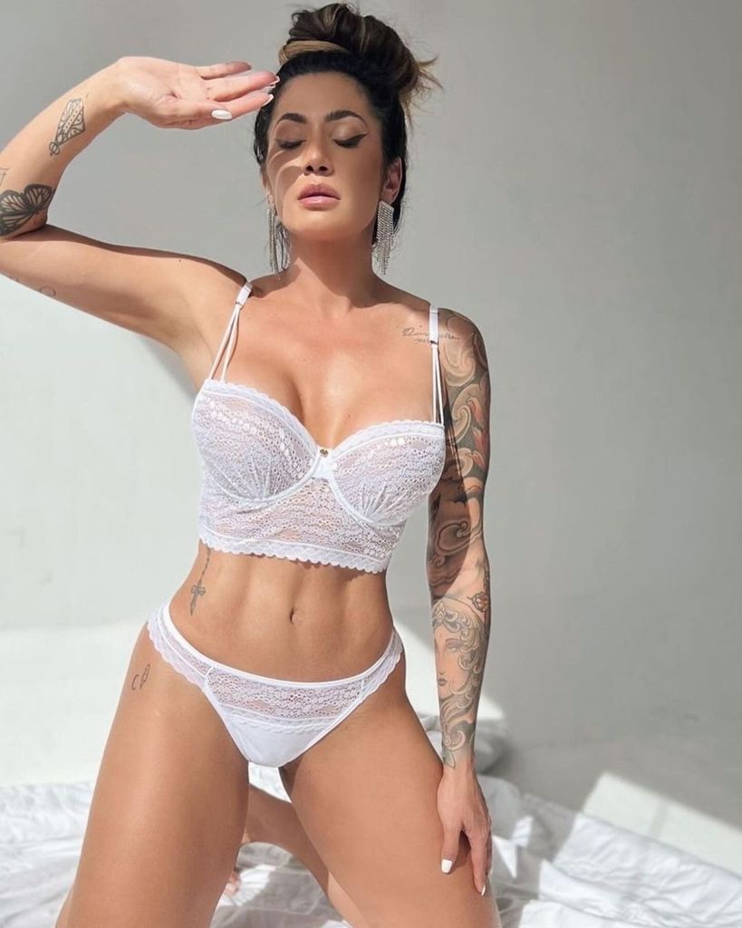 Thessia White Lingerie
