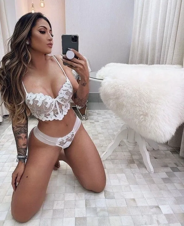 Moon White Lingerie