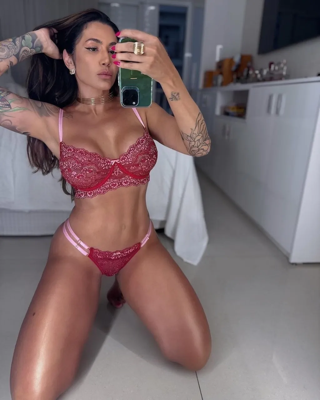 Zoe Marsala Rosé Lingerie