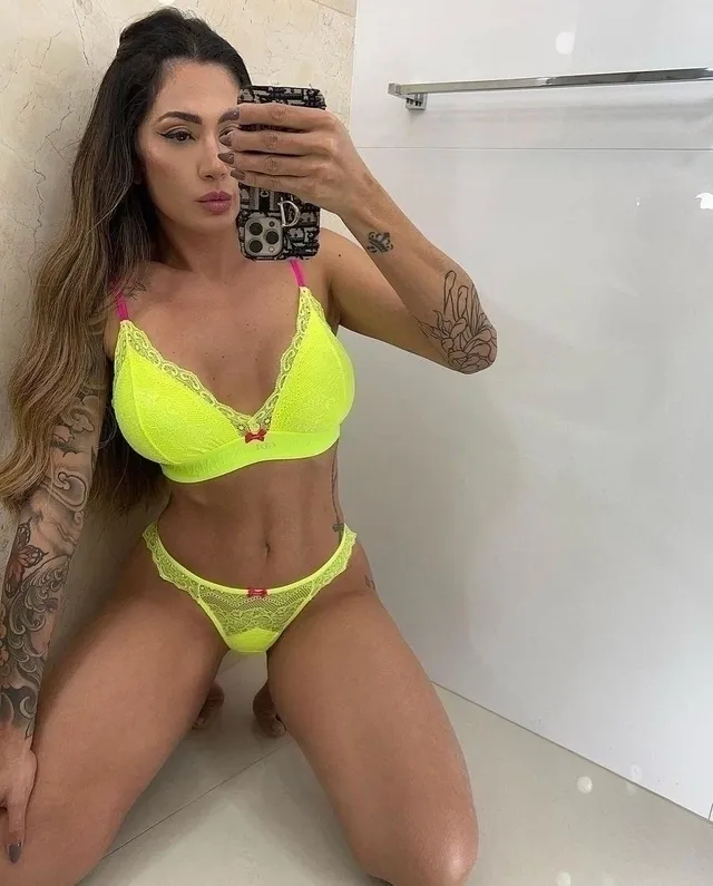 Summer Neon All Lime Lingerie