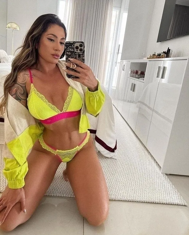 Summer Neon Lime Lingerie