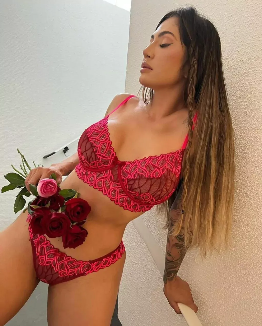 Lingerie Zoe Marsala Pink