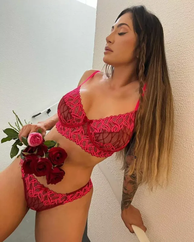 Zoe Marsala Pink Lingerie