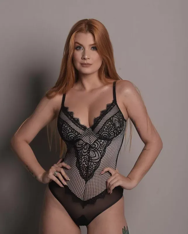 Grazy Black Bodysuit