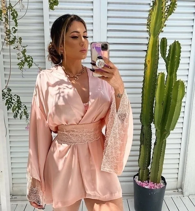 Kira Rosé Robe