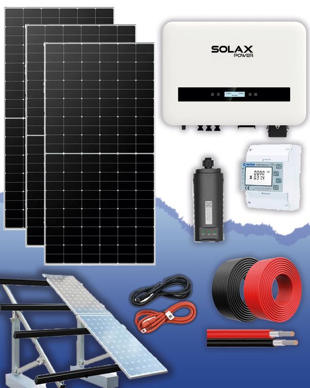 Kit Solar On-Grid 500 KWH Mes