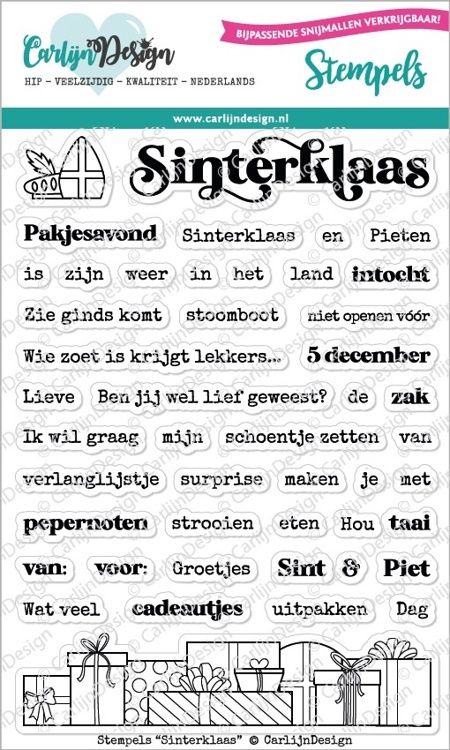 Clearstamps - Sinterklaas