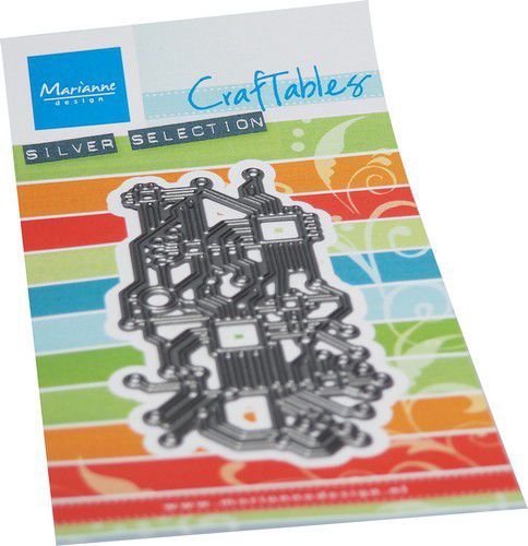 Marianne D craftable art texture circuit board