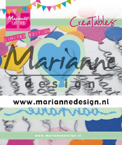 Marianne D creatables van harte &amp; ballon