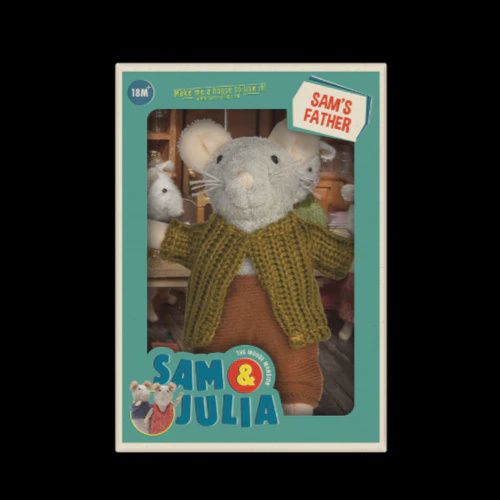 Knuffelmuis Sam&#39;s vader
