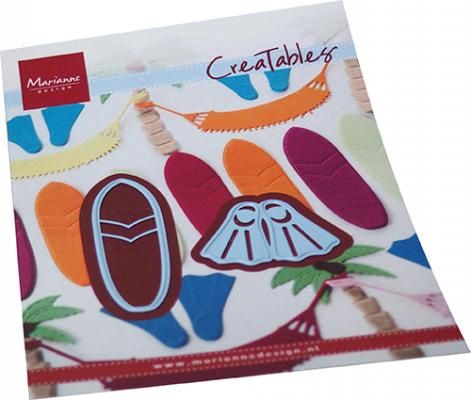 Marianne D creatables surfboard &amp; flippers