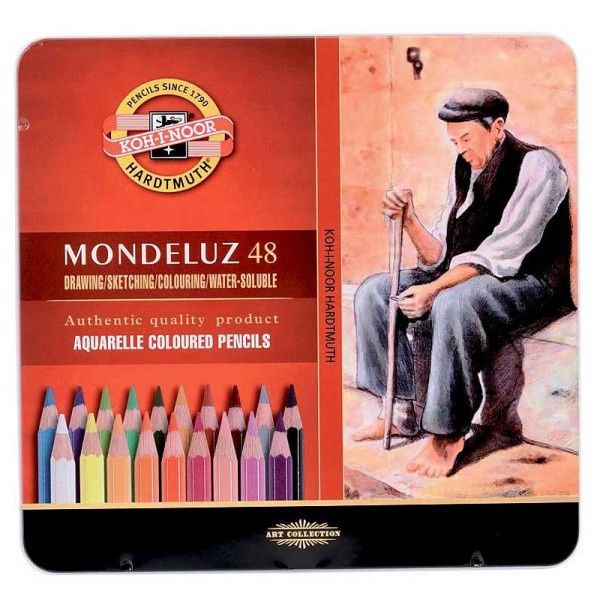 Aquarelpotloden Mondeluz 48st