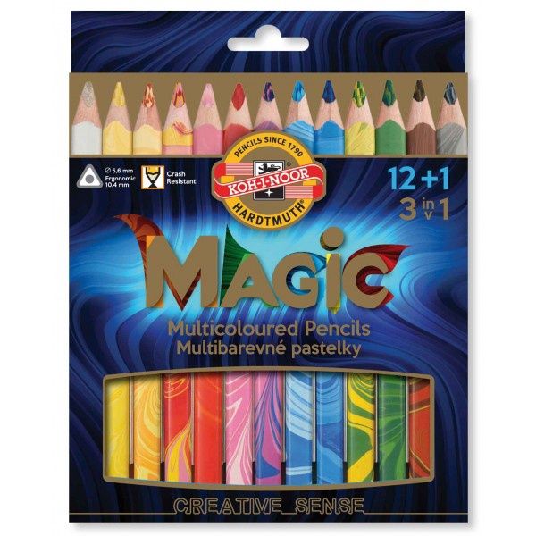 Magic kleurpotlood 12+1