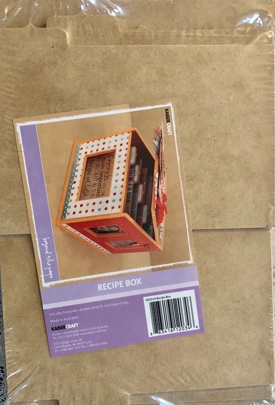 Recipe box
