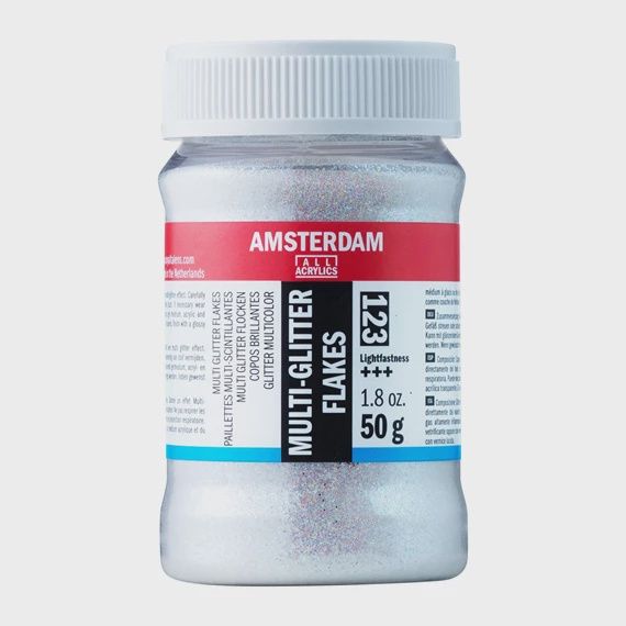Veelkleurige glitter flakes