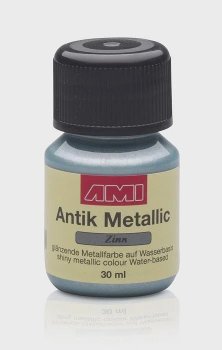 Antik metallic Tin
