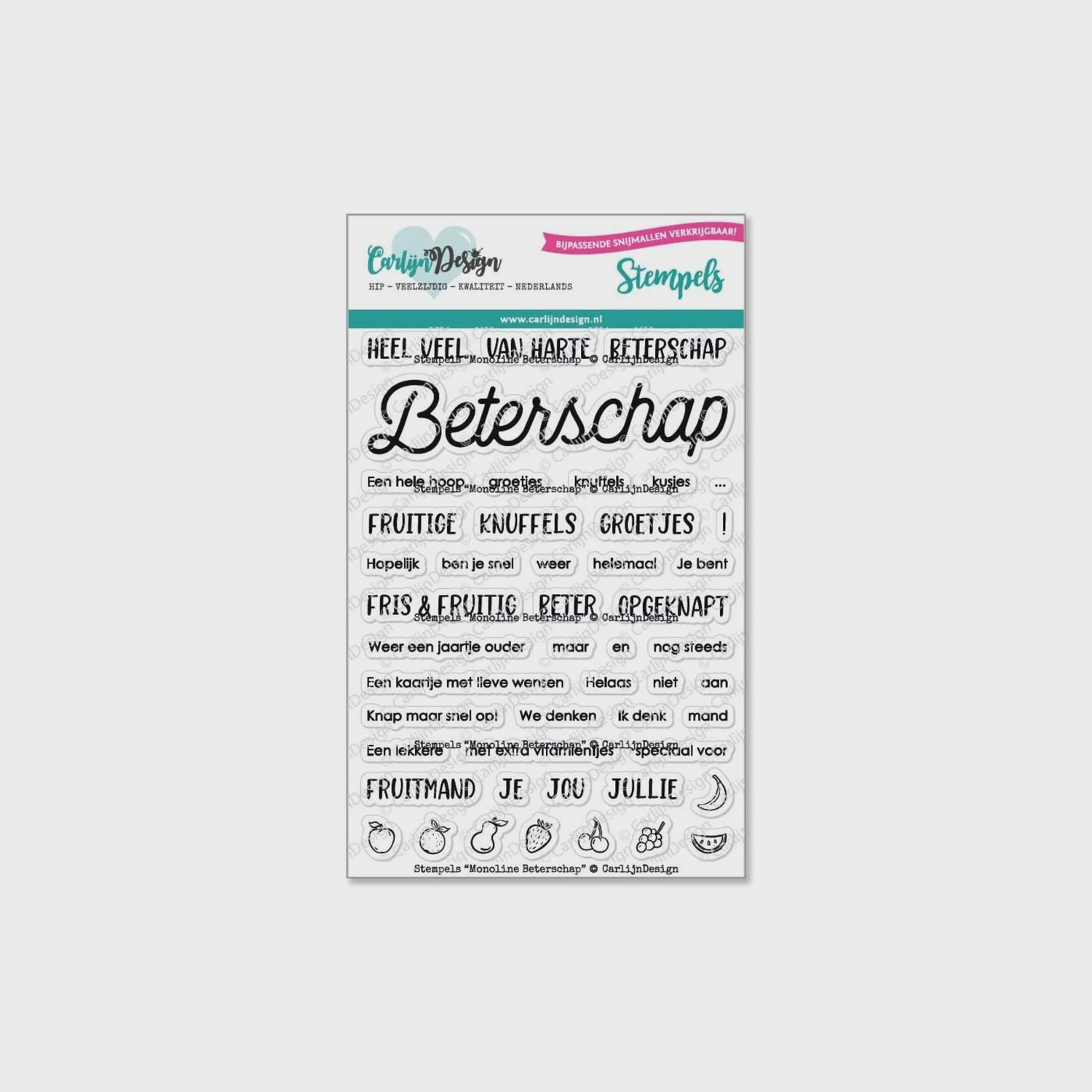 Carlijn stempel beterschap