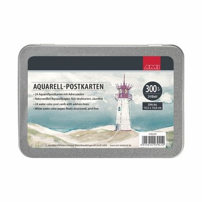 Aquarell postkarten