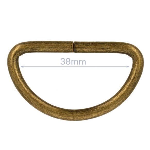 D-ringen 38mm  bronskl.