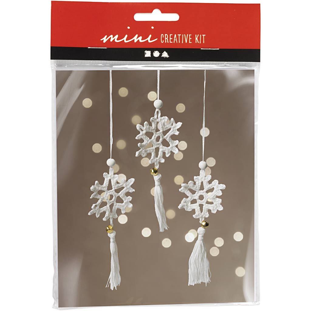 Mini hobby set Haken Sneeuwvlok
