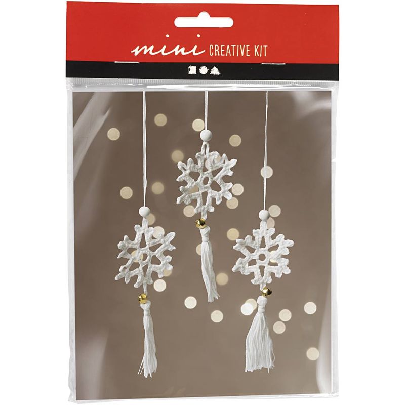 Mini hobby set Haken Sneeuwvlok