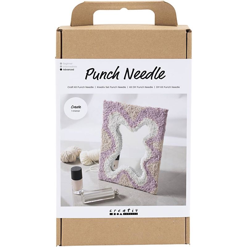 Hobbyset Punch Needle  pastelkleur