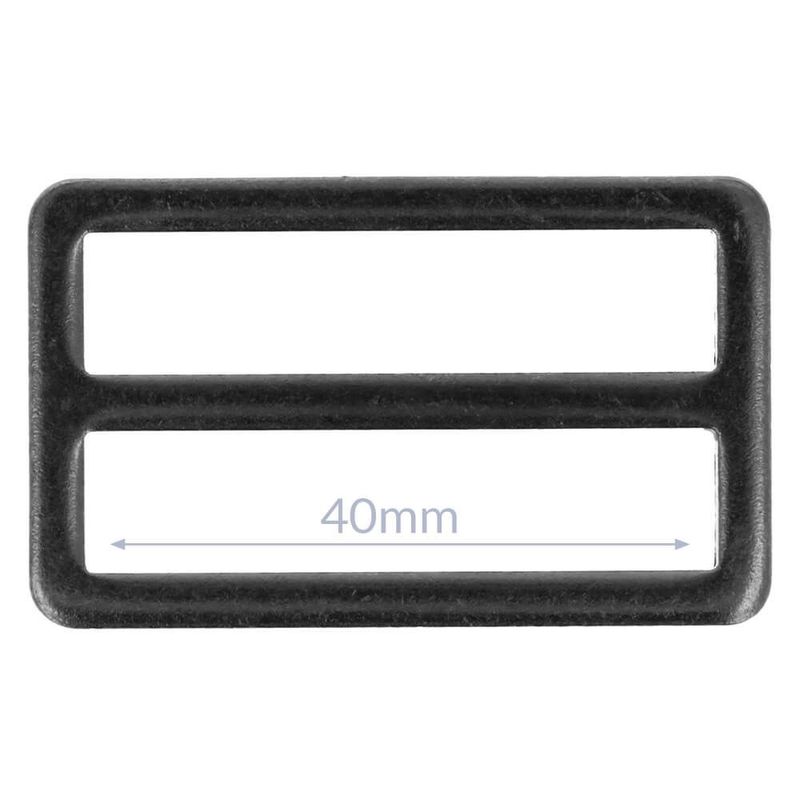 Gesp metaal 40MM zwart