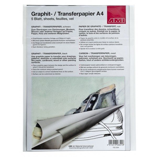 Transferpapier zwart