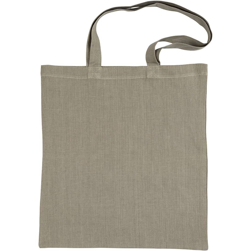 Draagtas dusty groen 38x42cm