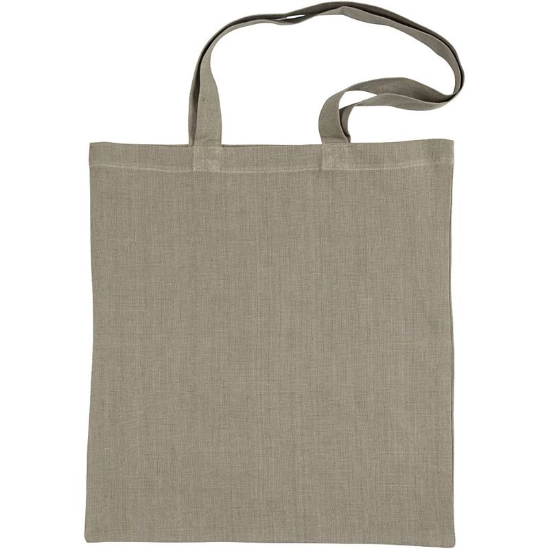 Draagtas dusty groen 38x42cm