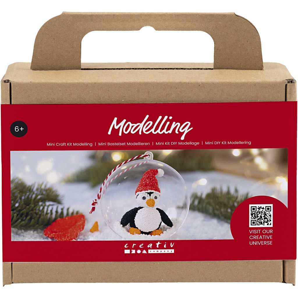 Mini hobby set Boetseren Pinquin