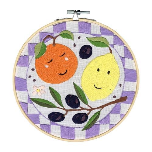 Burduurpakket zomer citrus