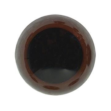 Veiligheidsogen 8mm bruin