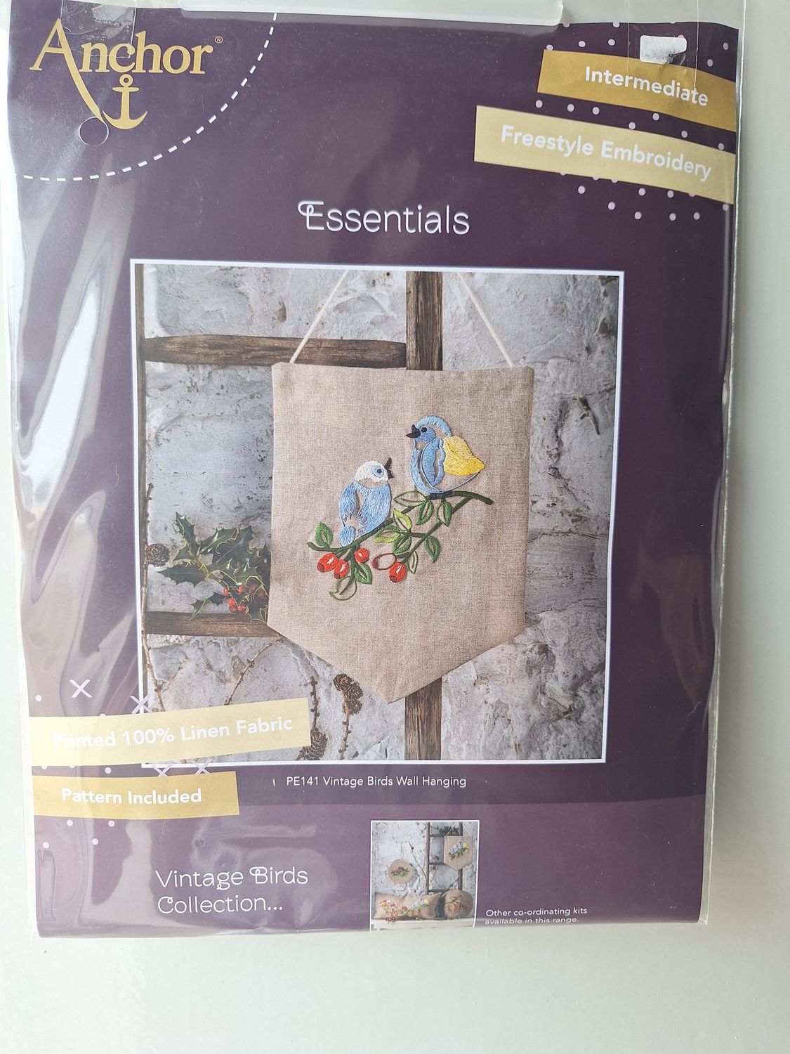 Wandhanger Vintage vogels