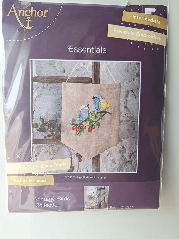 Wandhanger Vintage vogels
