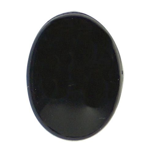 Veiligheidsogen 10mm ovaal zwart
