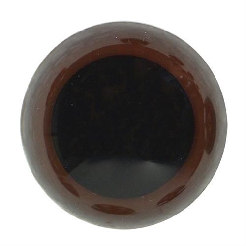 Veiligheidsogen  20mm bruin