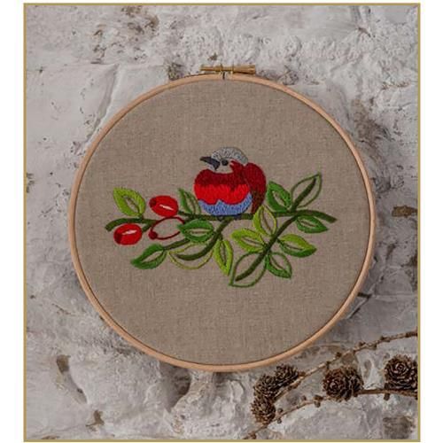 Borduurring Vintage vogels