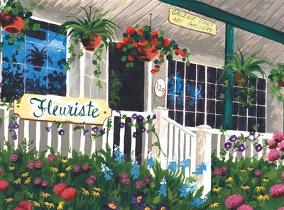 Painting by numbers FLOWER SHOPPE