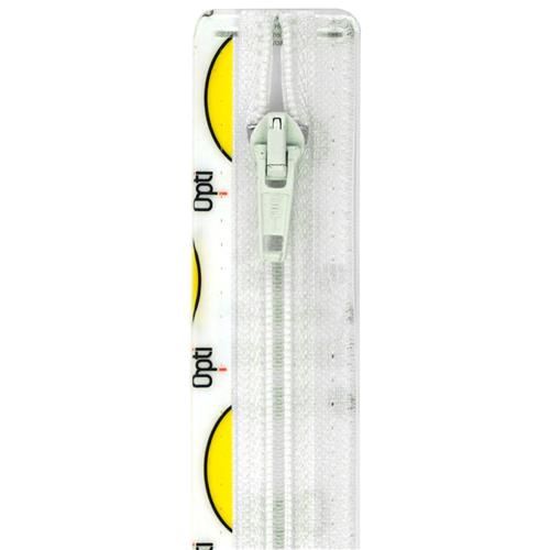 Opti rits S60 60cm deelbaar 009 Wit