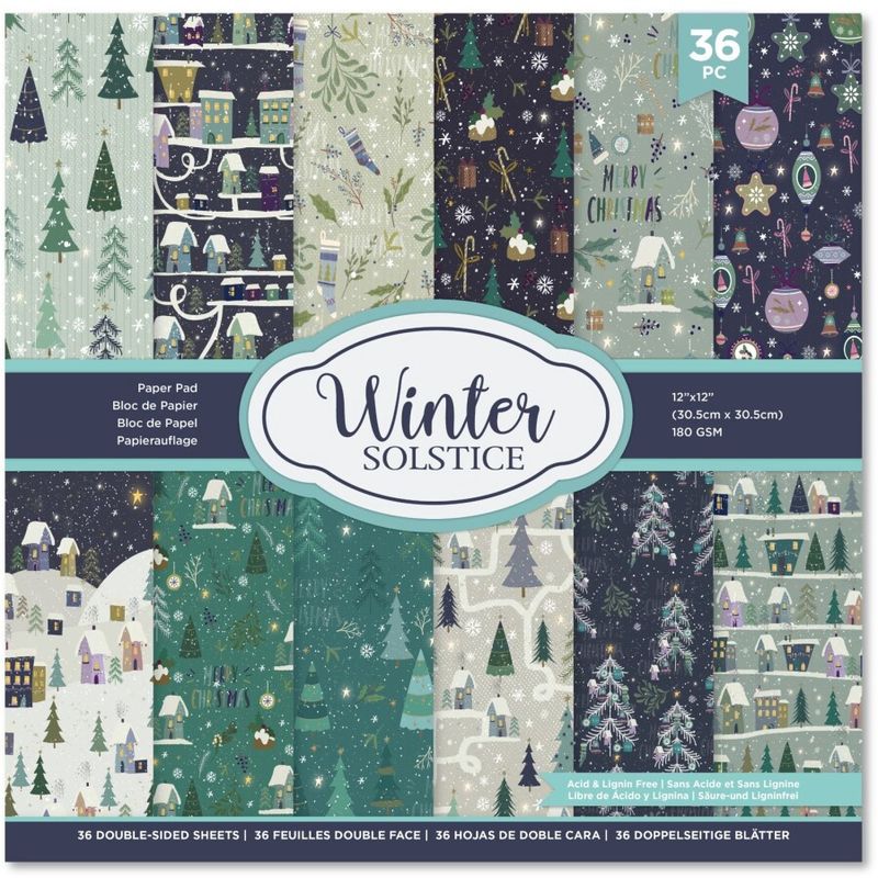 Paper pad winter solstice