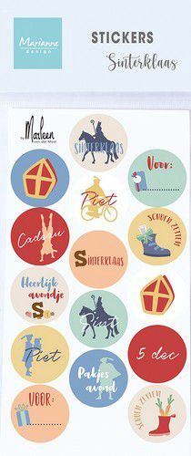 Marianne D Stickers - Sinterklaas