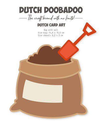 Dutch Doobadoo Card Art Zak met aarde A5