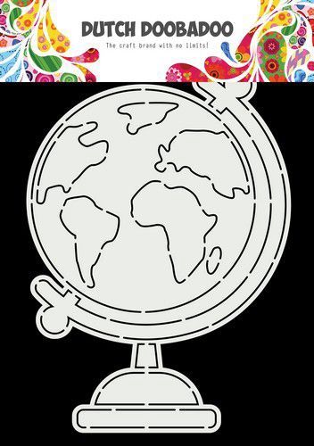 DDBD Card Art A5 Globe