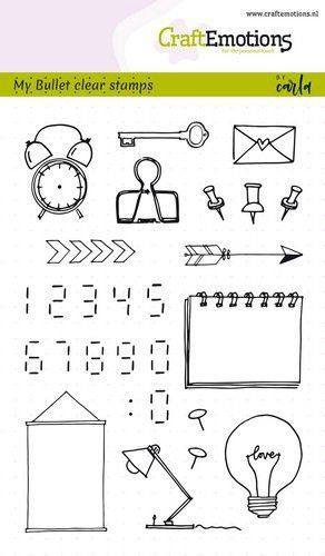 Clear stamps images-digits