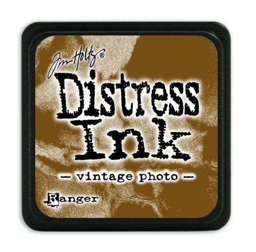 Distress ink mini pad - Vintage photo