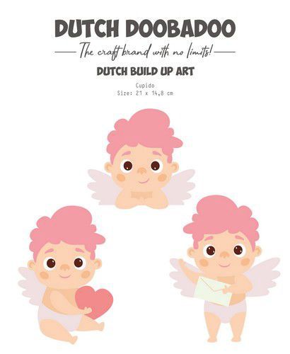 Dutch Doobadoo Card Art Built up Cupido A5