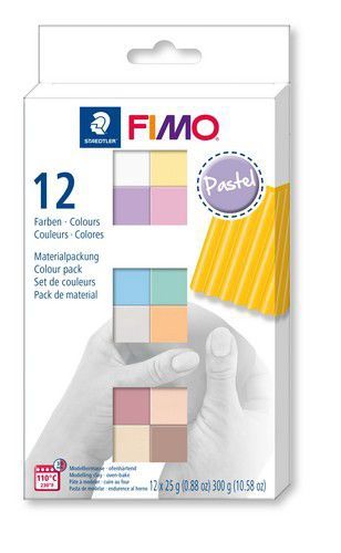 Fimo soft colour pack Pastel 12st