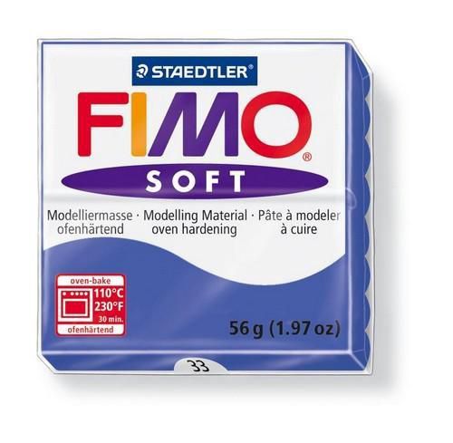 Fimo soft Briliant blauw 57gr
